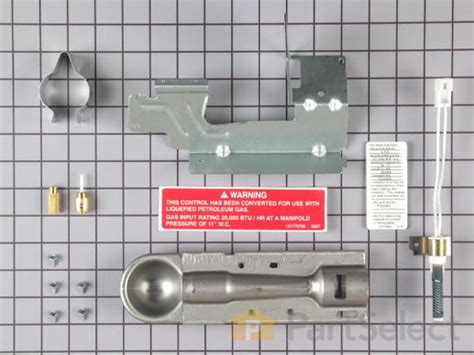 frigidaire natural gas to propane conversion kit